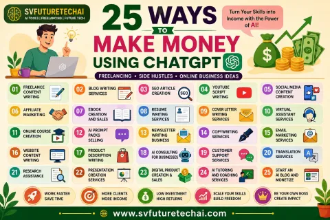 25 Ways to Make Money Using ChatGPT: Freelancing, Side Hustles, and Online Business Ideas in 2026