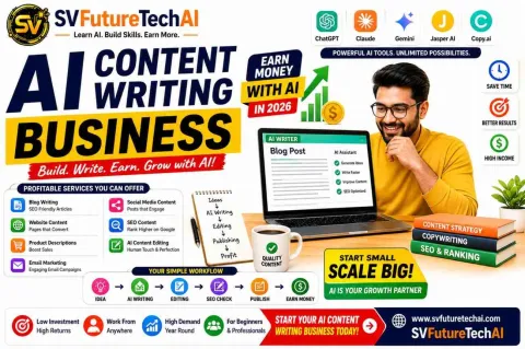 AI Content Writing Business: How to Build a Profitable Content Agency Using AI in 2026