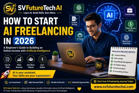 How to Start AI Freelancing in 2026: A Beginner’s Guide to Building an Online Income with Artificial Intelligence