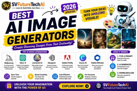 Best AI Image Generators in 2026: Create Stunning Images, Art, Logos, and Designs with Artificial Intelligence